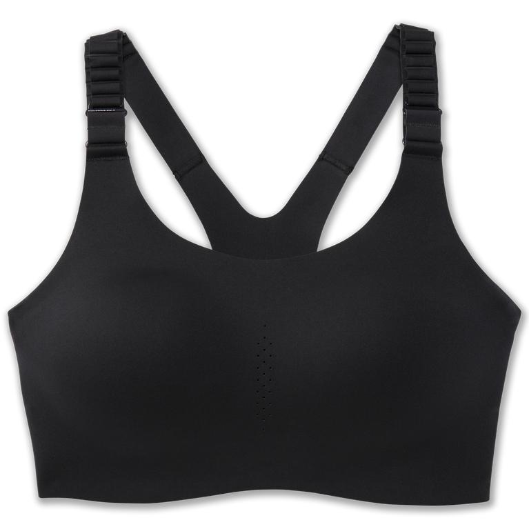 Brooks Dare Racerback 2.0 Sports Womens Running Bra - Black - Indonesia (BSWY-80473)